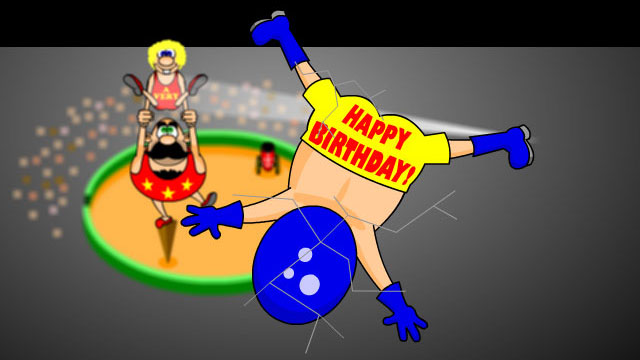 Birthday Human Cannonball